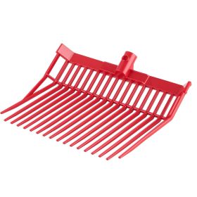 6Pcs Manure Fork Replacement Head 18 Tine Horse Stable Stall Mulch Fork Heads
