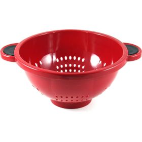 5-Quart Soft Grips Colander, Red, 1-Piece